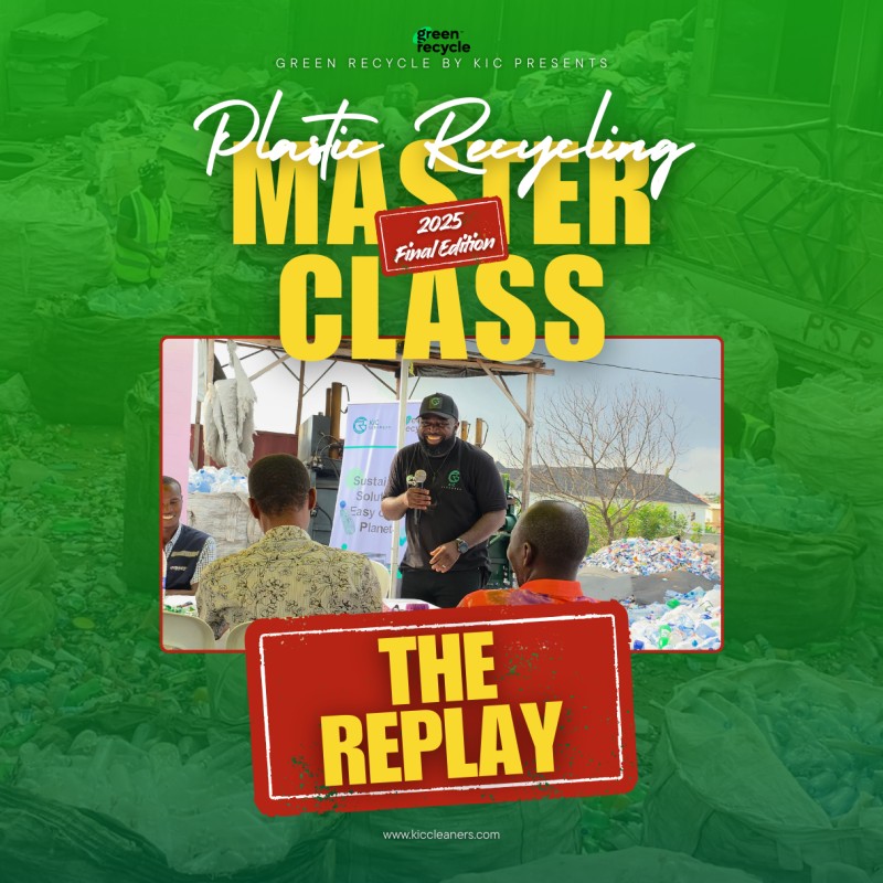 THE ULTIMATE PLASTIC RECYCLING MASTERCLASS hosted by Green Recycle by KIC