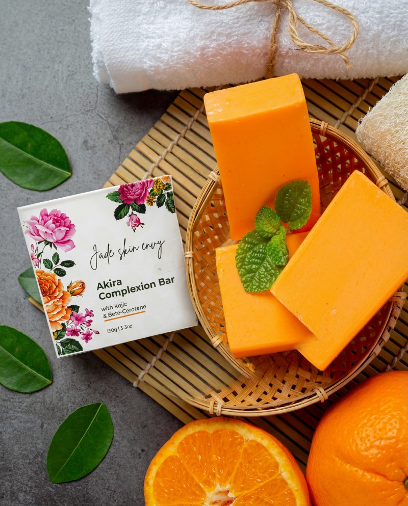 Akira Complexion Bar with Kojic & Beta-Carotene - 150g