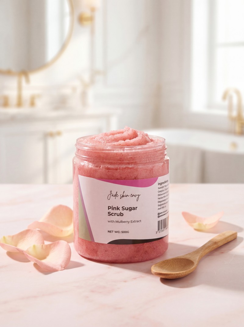 Pink Sugar Scrub with Mulberry Extract - 500g