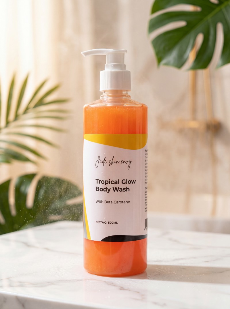 Tropical Glow Body Wash with Beta-Carotene - 500ml