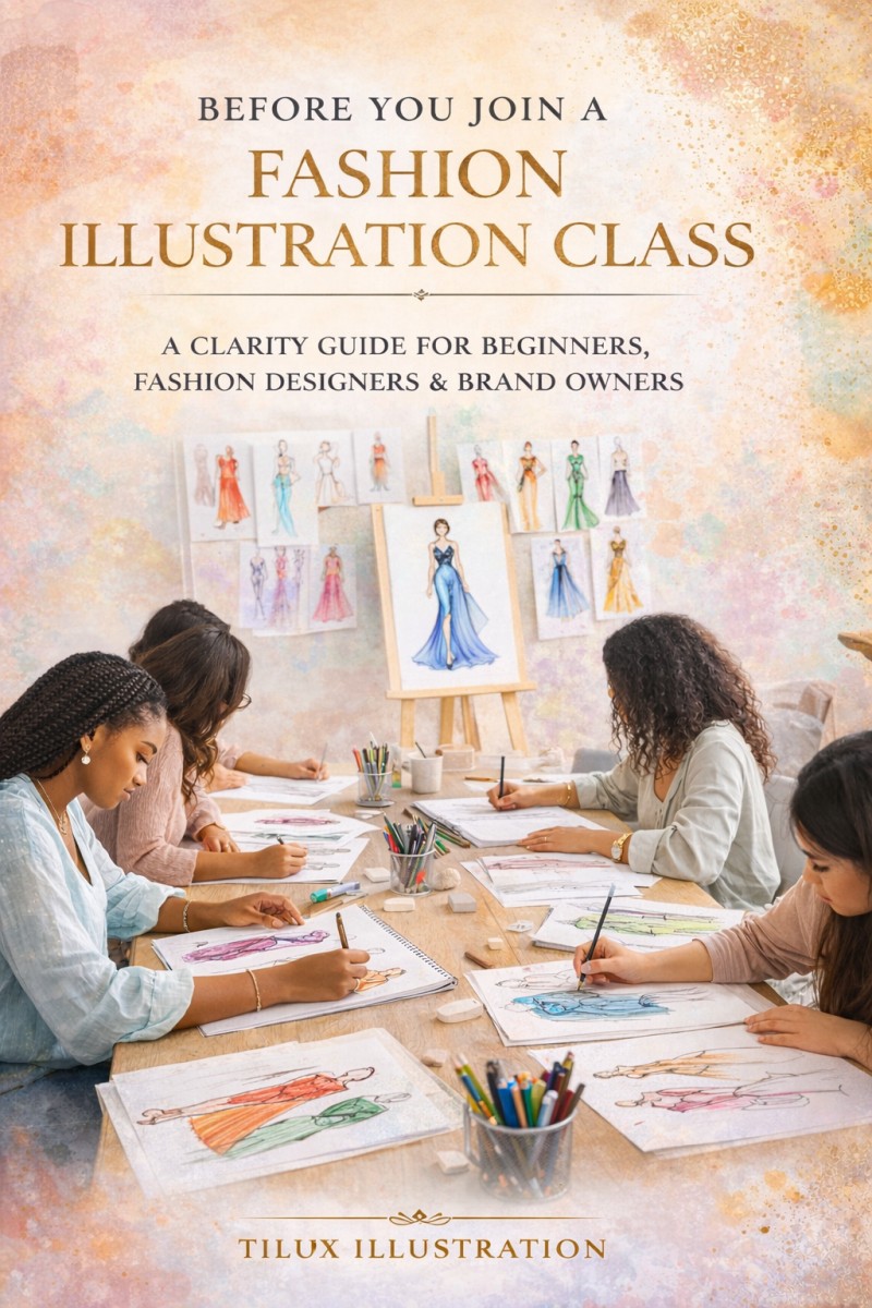 Before You Join a Fashion Illustration Class – The Beginner Clarity Guide