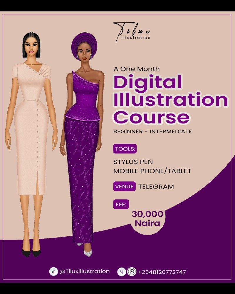 DIGITAL ILLUSTRATION COURSE FOR BEGINNER-PROCREATE  (IPAD USERS ONLY)