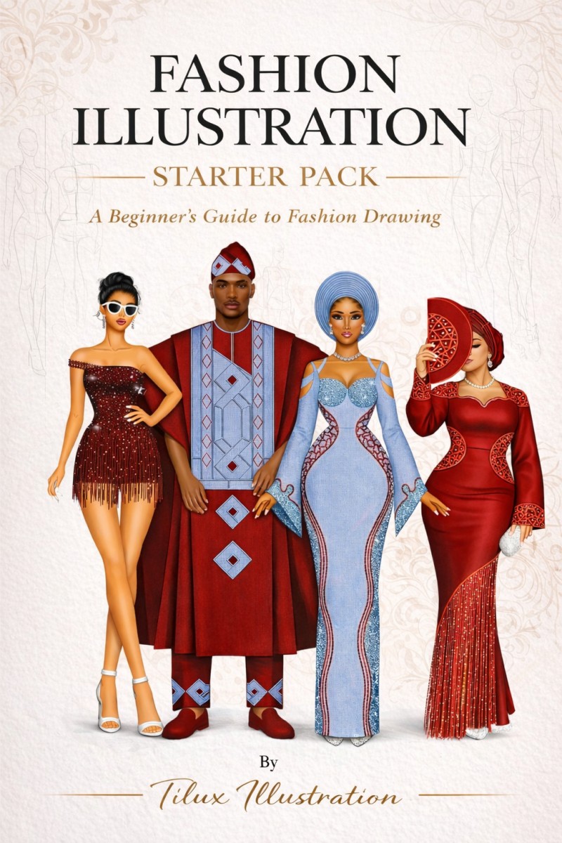 Fashion Illustration Starter Pack — Beginner Guide + Templates