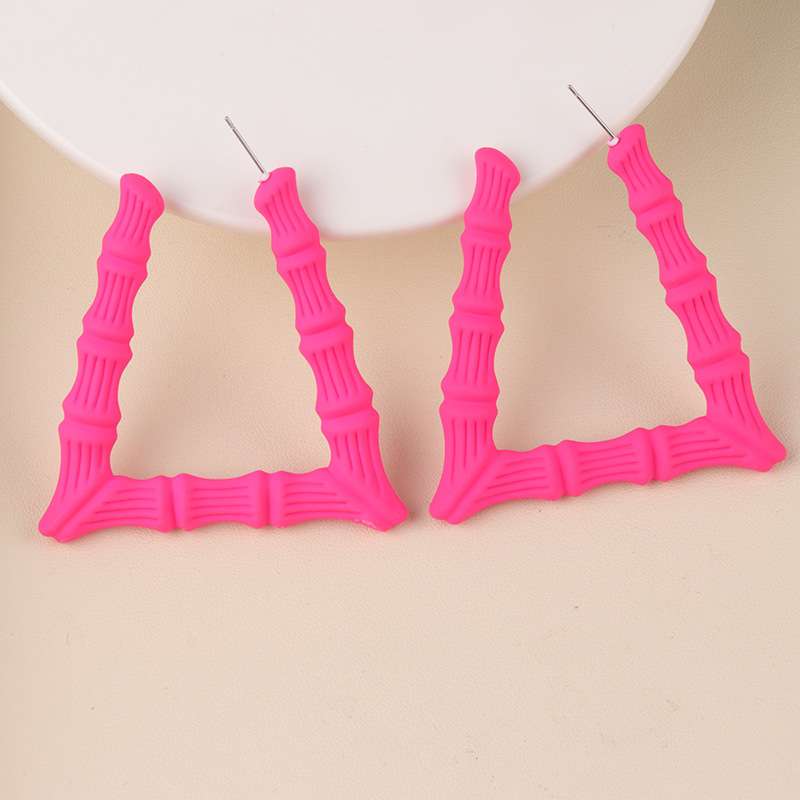 Bamboo Acrylic earrings