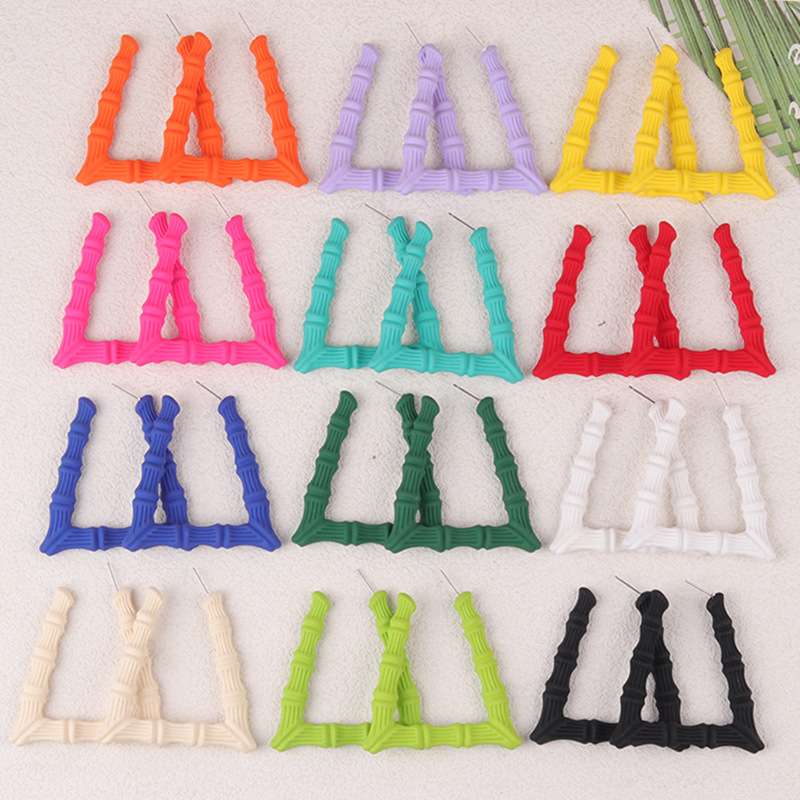 Bamboo Acrylic earrings