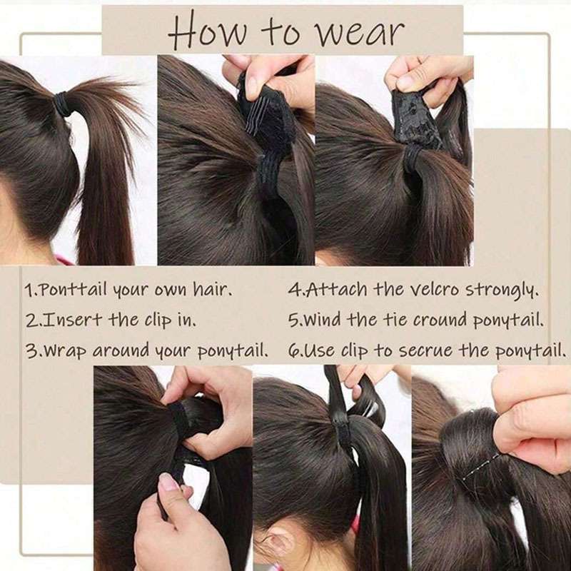 Horse tail fiber hair