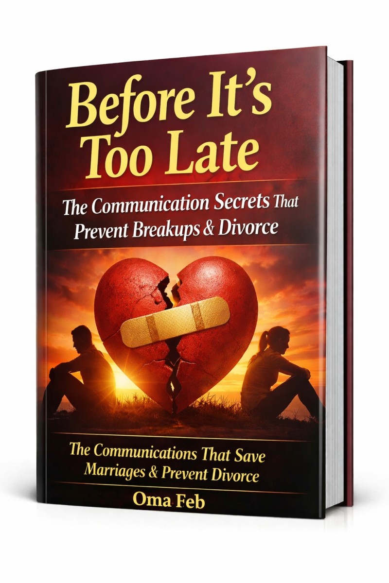Before It's Too Late: Communication Secrets That Prevent Breakups & Divorce.