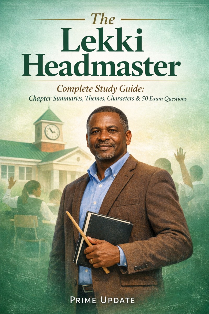 THE LEKKI HEADMASTER: Complete Study Guide Chapter Summaries | Themes & Characters | 50 Exam Questions & Answers