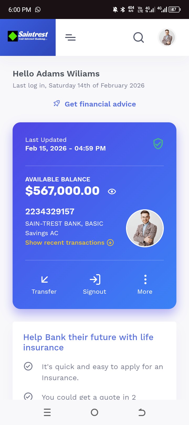 Latest Premium Online Banking PHP Script