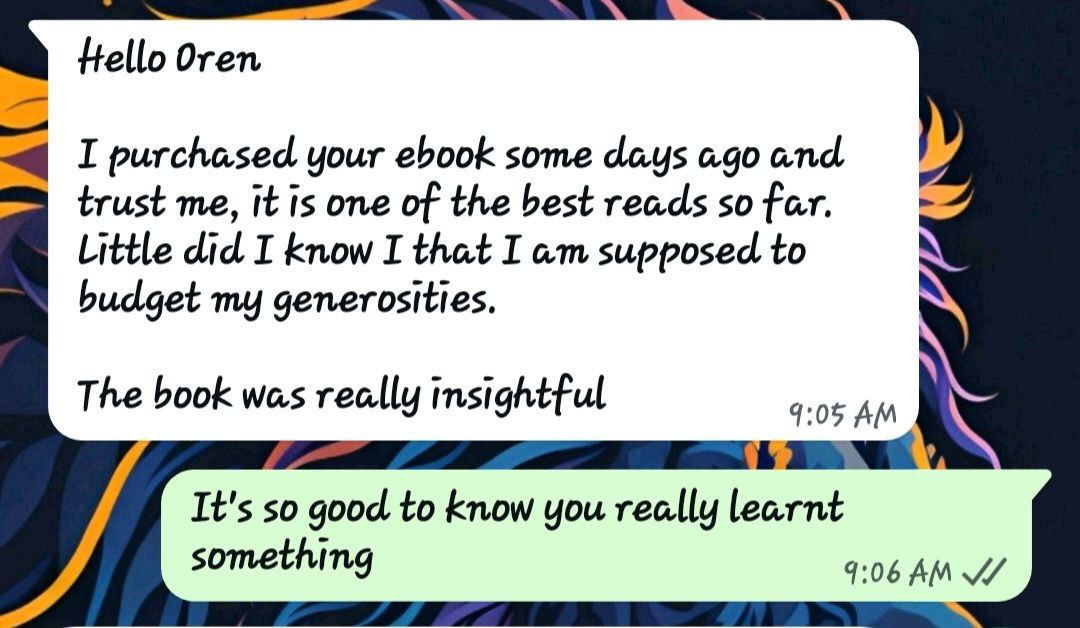 Customer review 1