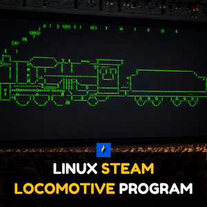 Linux Steam Locomotive Bash Program