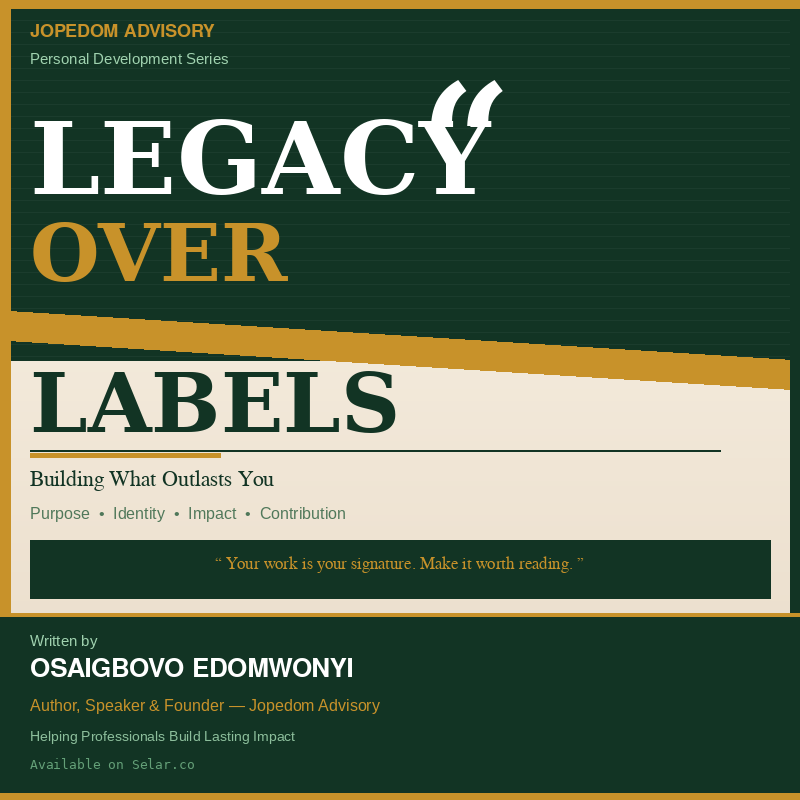 Legacy Over Labels