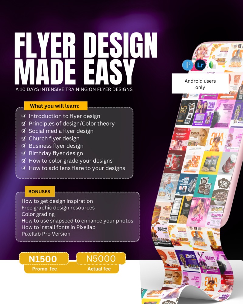 FLYER DESIGN COURSE