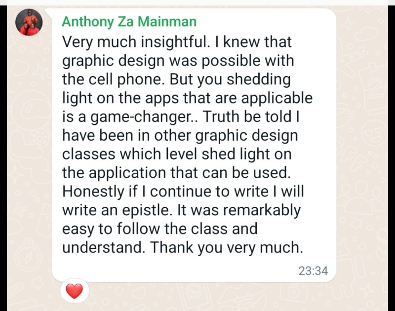 Customer review 1
