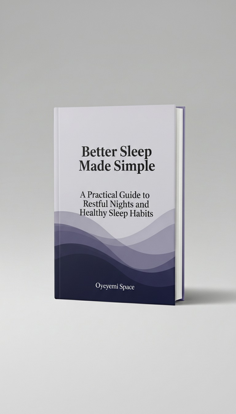 BETTER SLEEP MADE SIMPLE - a practical guide to restful nights and healthy sleep habits