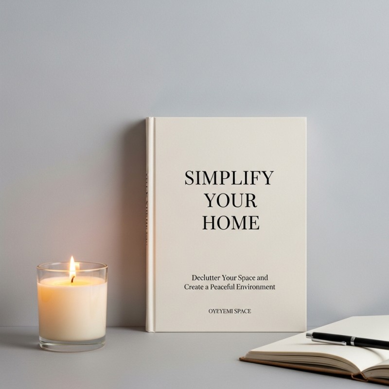 SIMPLIFY YOUR HOME- practical strategies to declutter organize and create a peaceful living space