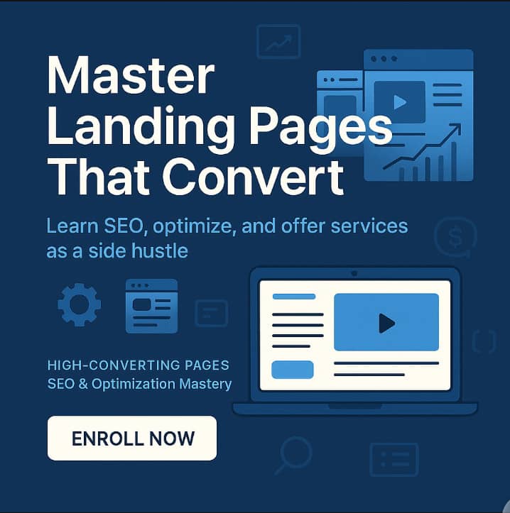 High-Converting Landing Pages Creation SEO & Optimization Mastery