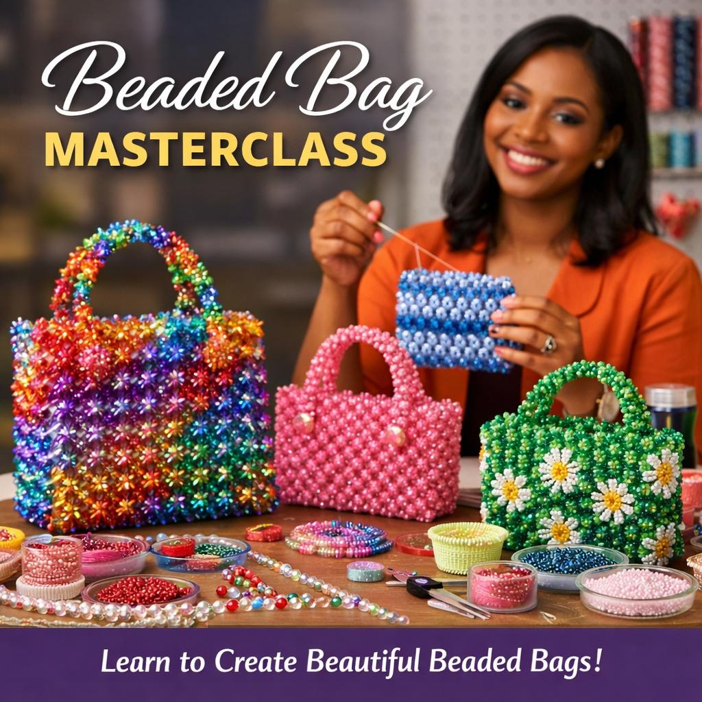 Online Beaded Bag & Accessories Class