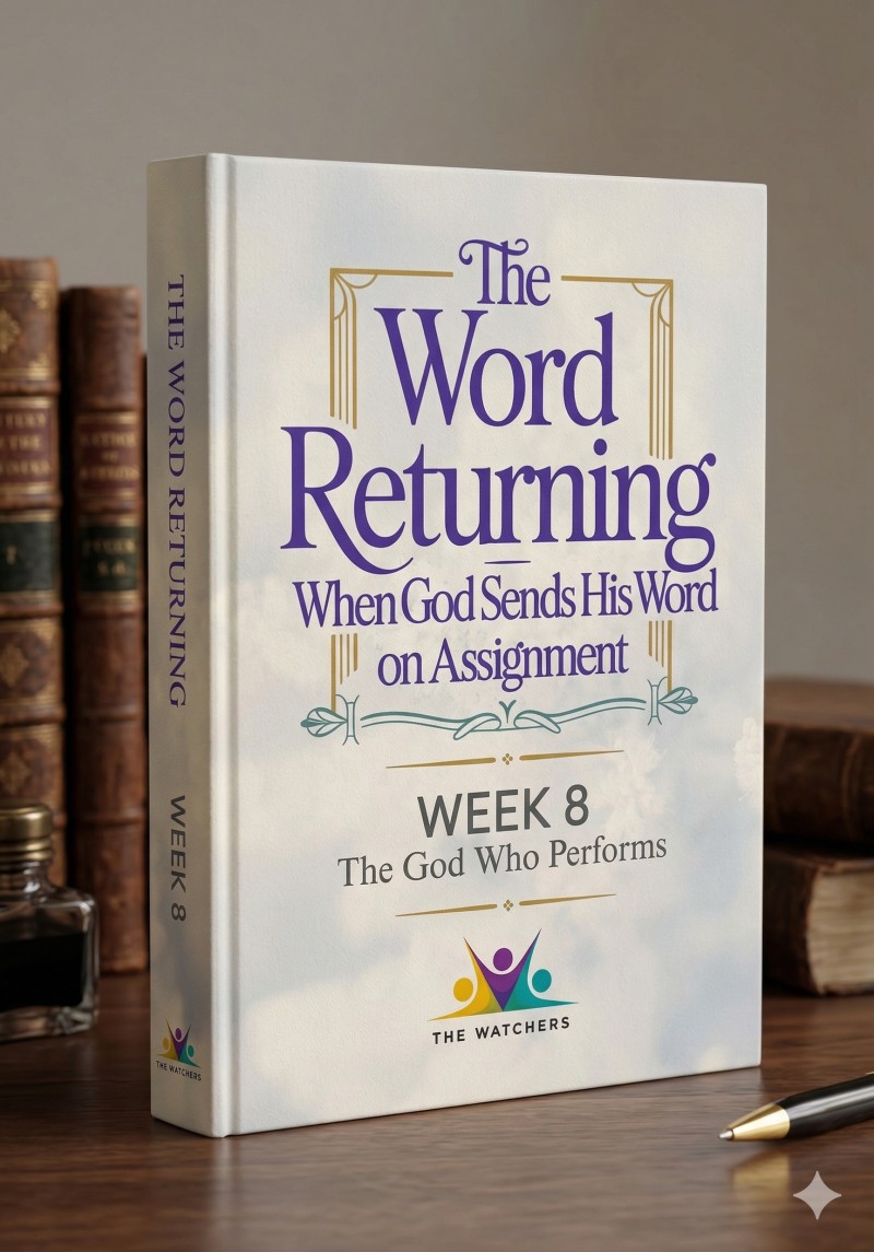The God Who Performs: WK 8 The Word Returning
