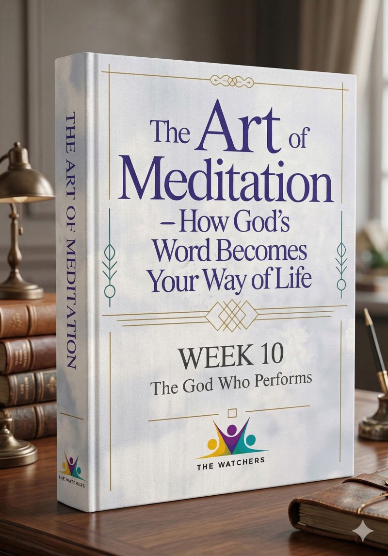The God Who Performs WK 10: The Art of Meditation- How God's Word Becomes Your Way Of Life