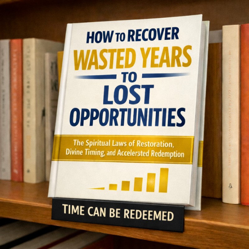 HOW TO RECOVER WASTED YEARS AND LOST OPPORTUNITIES