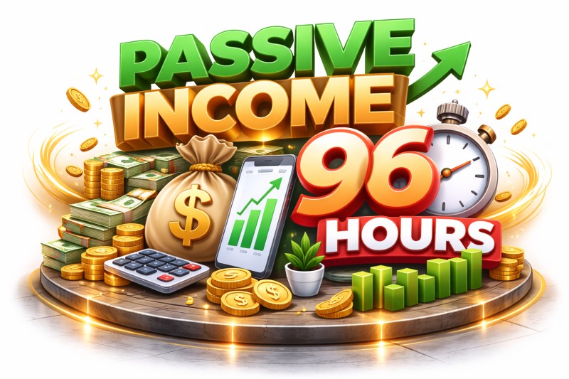 PASSIVE INCOME IN 96 HOURS