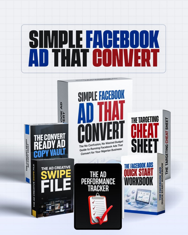 SIMPLE FACEBOOK AD THAT CONVERT