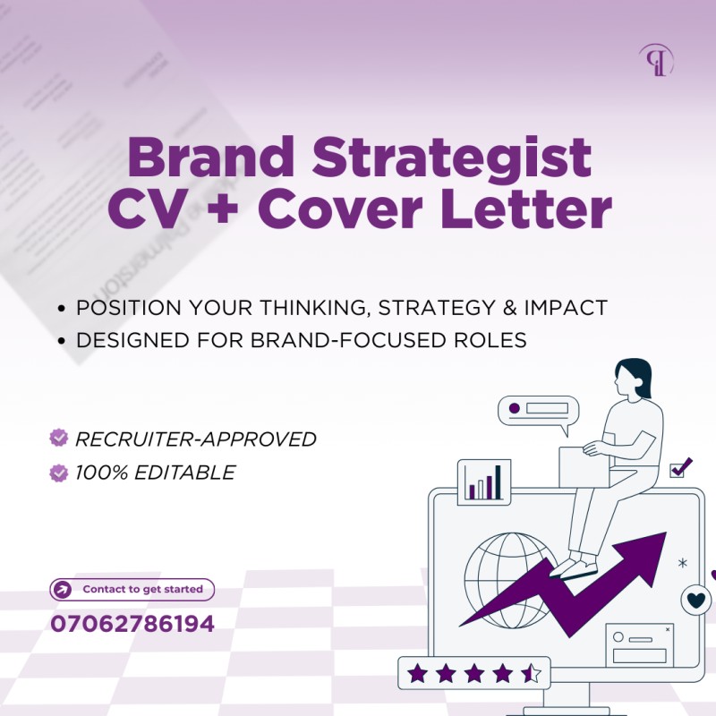 Brand Strategist CV + Cover Letter