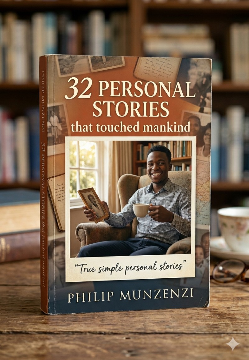 32 Personal Stories that touched mankind ( Philip munzenzi has explained his life stories as a christian)