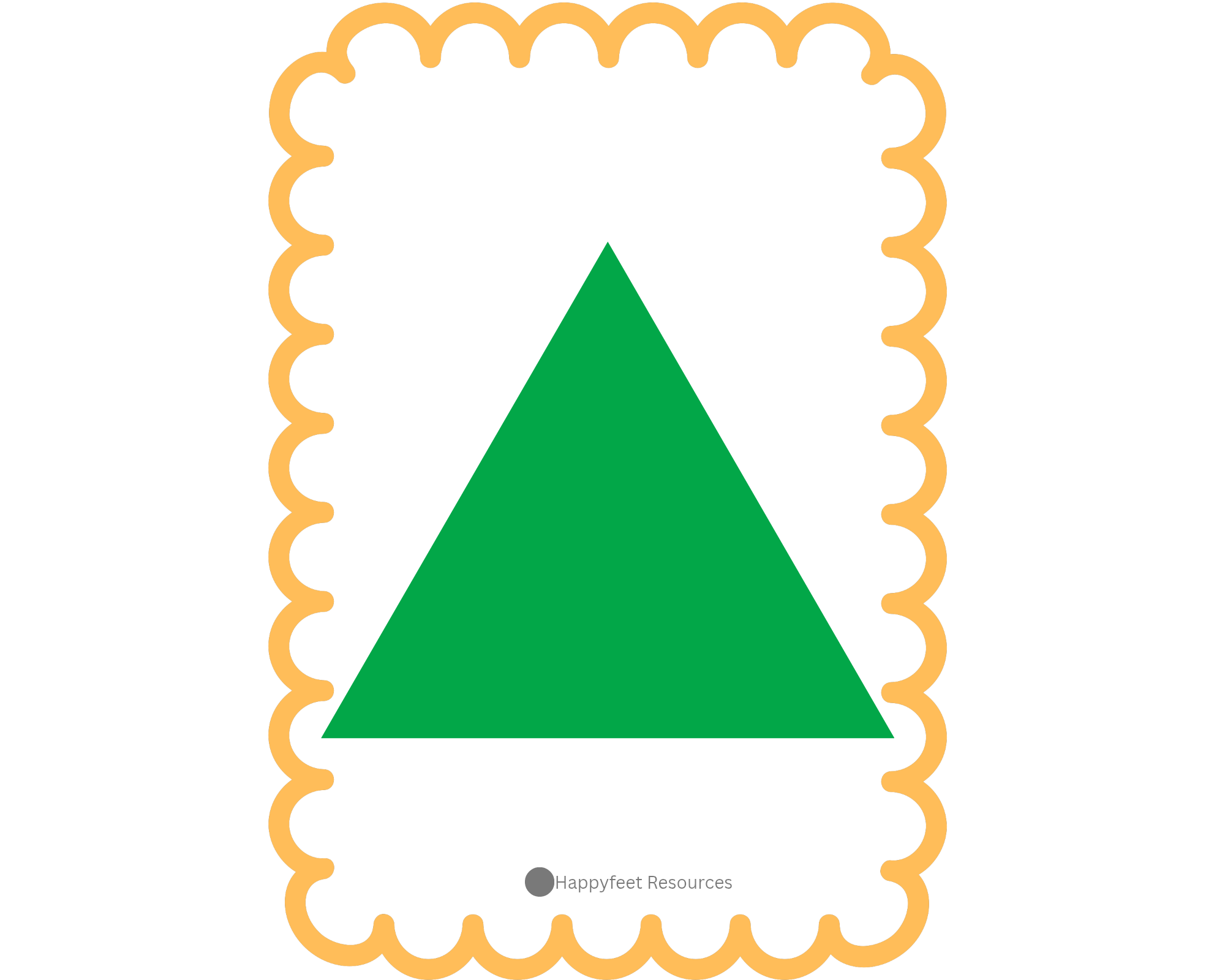 Toddler Shapes Flashcards
