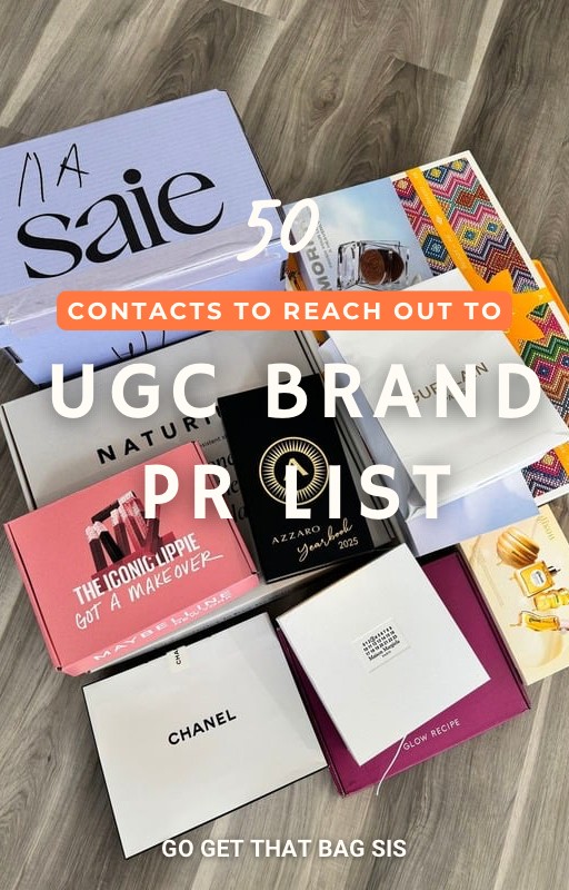 50 UGC BRAND EMAIL LIST