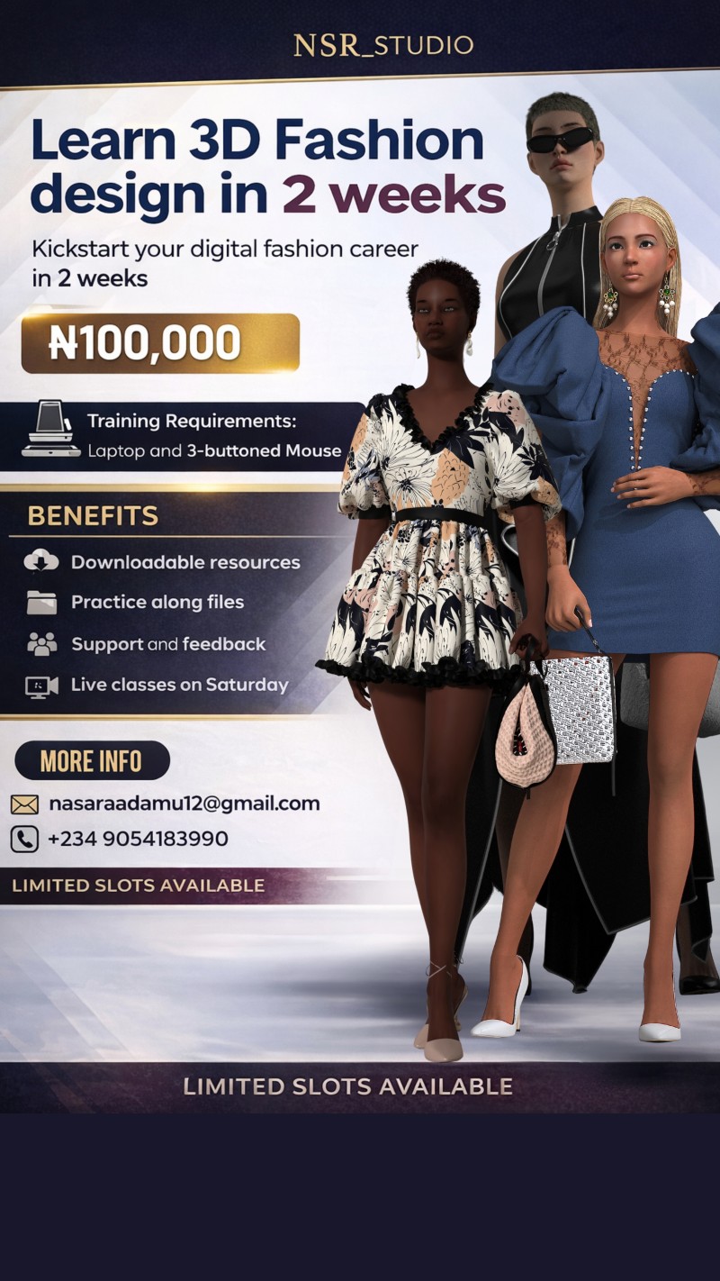 3D FASHION COURSE