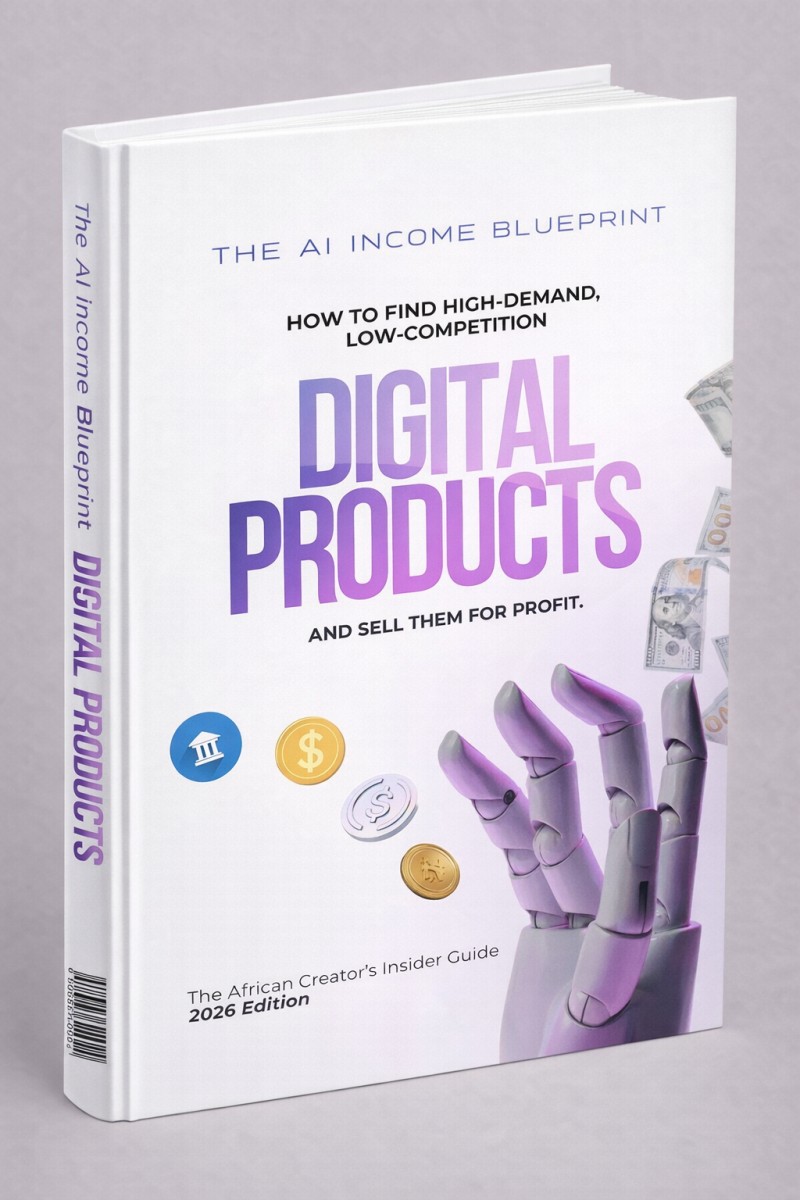 The AI Income Blueprint: How to Find High-Demand, Low-Competition Digital Products and Sell Them for Profit