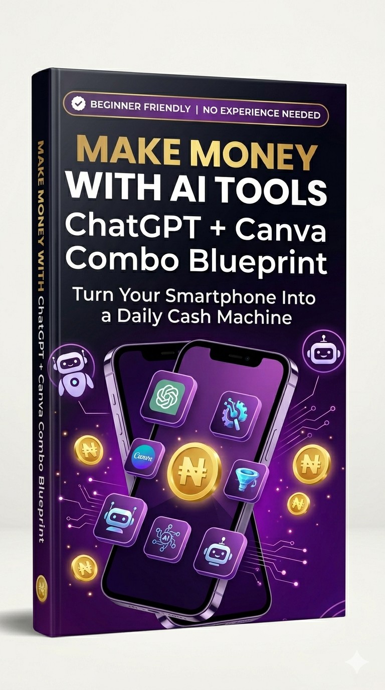 MAKE MONEY 💰 WITH AI TOOLS. The ChatGPT +Canva Combo Blueprint