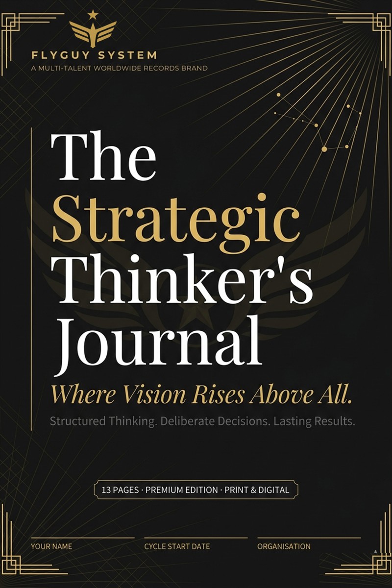 Strategic Thinking Notebook.