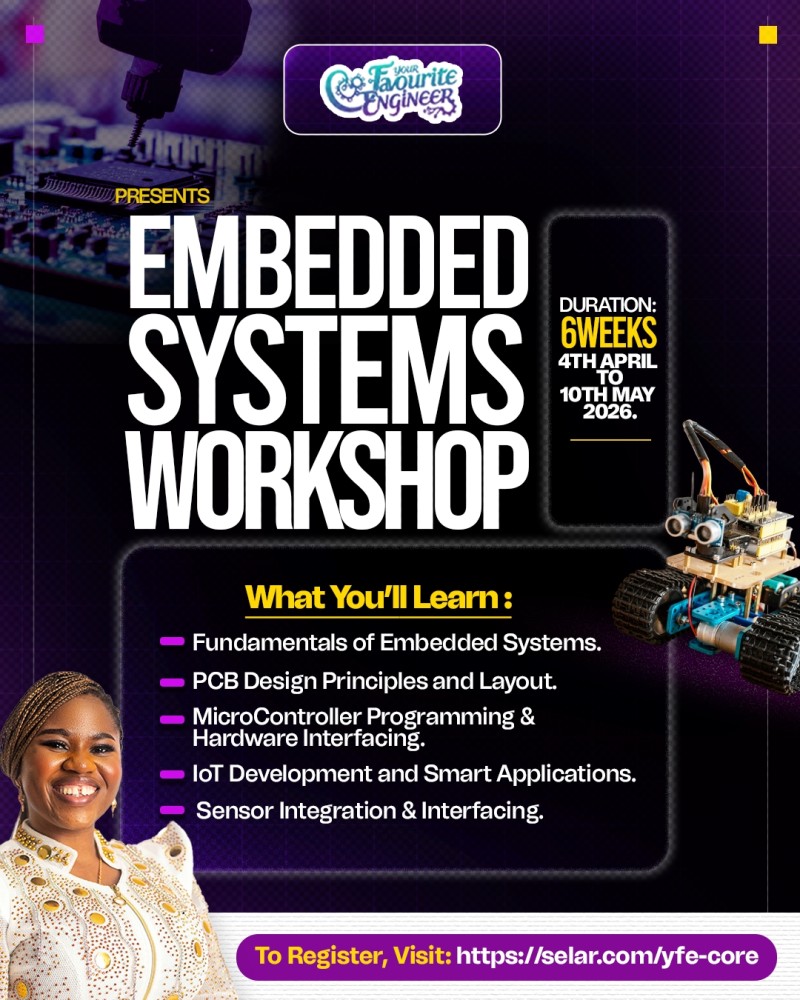 YFE's 6-Week Intensive Embedded Systems Workshop