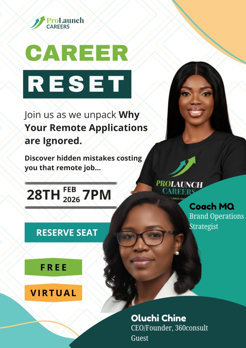 CAREER RESET: Why Your Remote Applications Are Ignored