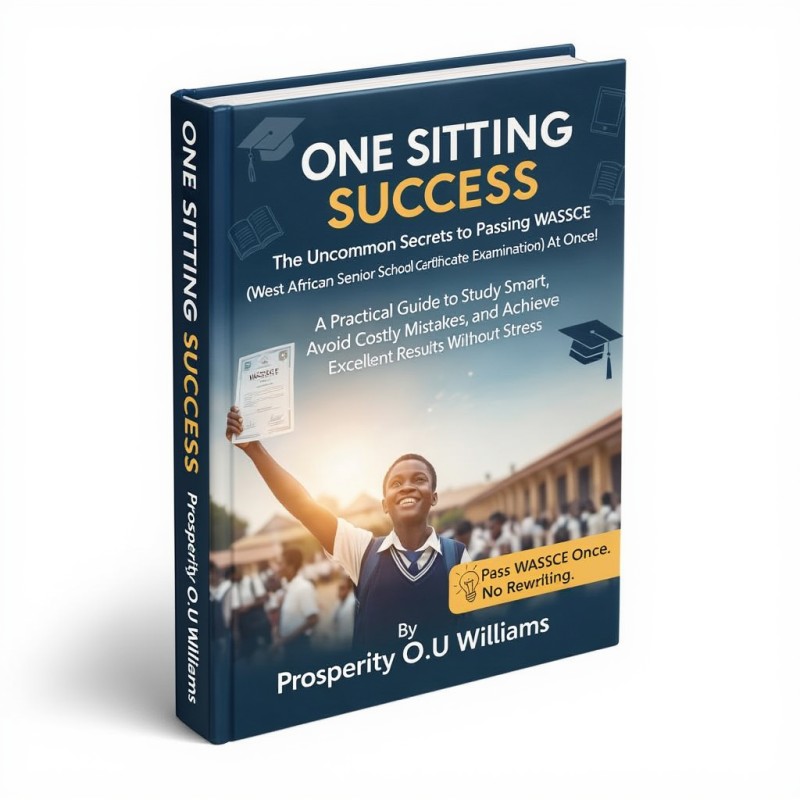 DON'T REWRITE WASSCE (West African Senior School Certificate Examination) AGAIN...Discover The Proven System To Pass All Subjects In One Sitting!