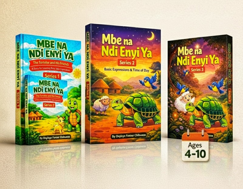 Mbe na Ndị Enyi Ya - A Complete 3-Series Bundle Igbo storybook