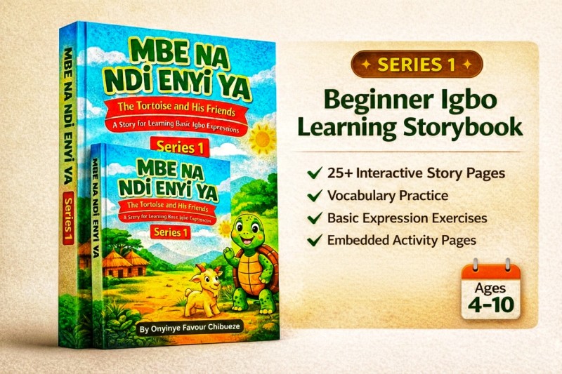 Mbe na Ndị Enyi Ya – Series 1: Interactive Igbo Storybook for Beginners