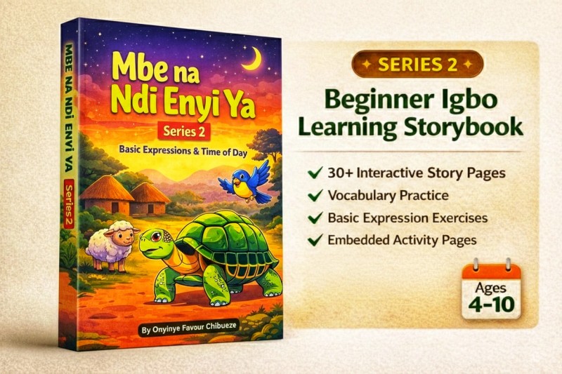 Mbe na Ndị Enyi Ya – Series 2: Interactive Igbo Storybook for Beginners