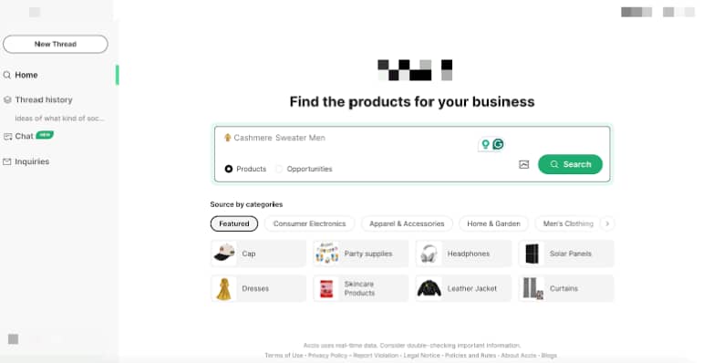 AI automation to find Chinese suppliers in Alibaba and more
