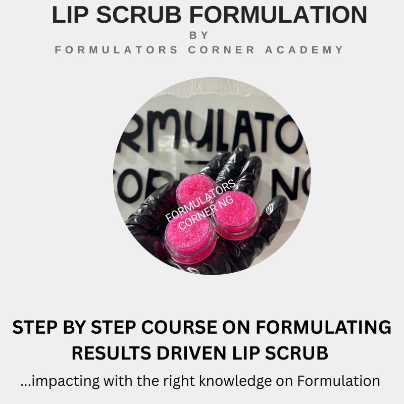 LIP SCRUB FORMULATION