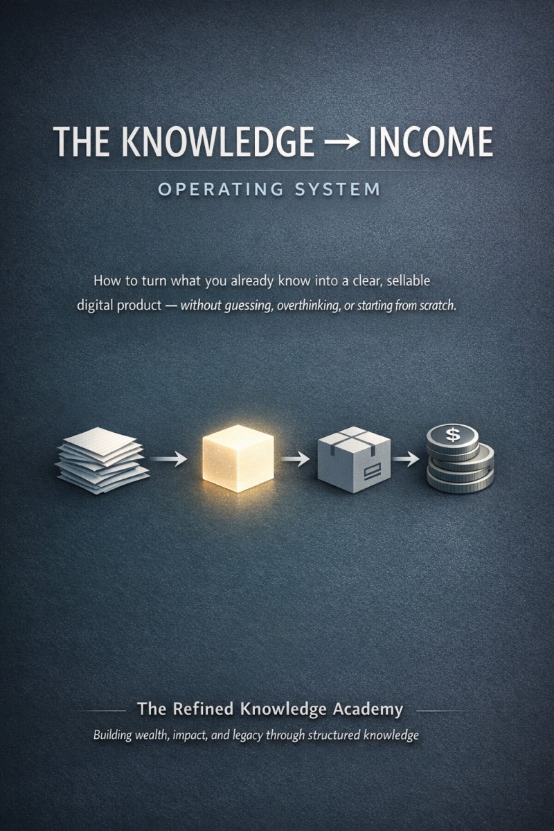 The Knowledge → Income Operating System (KIOS)