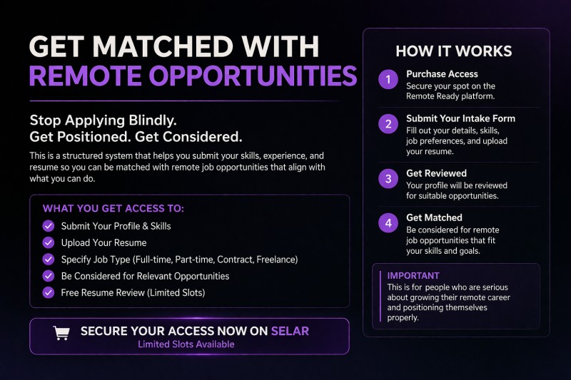 Remote Ready Talent Access System