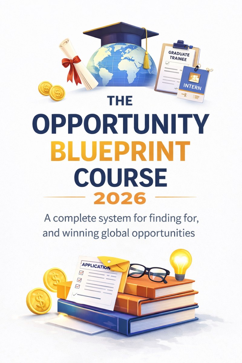 The Opportunity Blueprint Course 2026