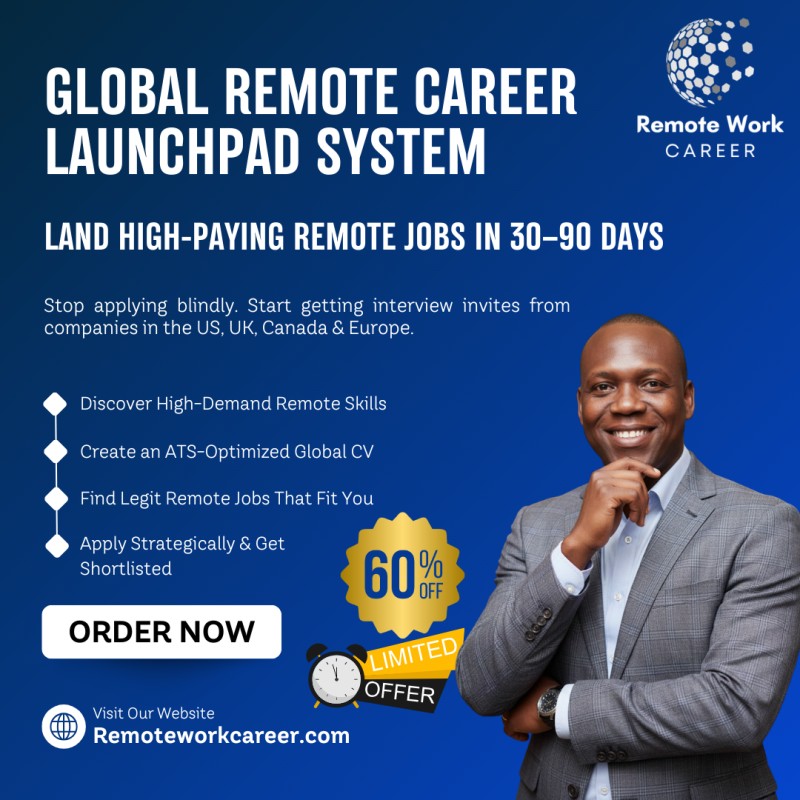 Global Remote Career Launchpad System: How to Land Global Remote Jobs