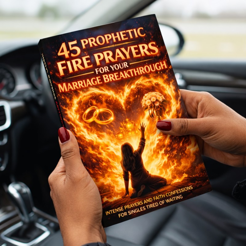 45 Prophetic fire prayers for your marriage breakthrough.