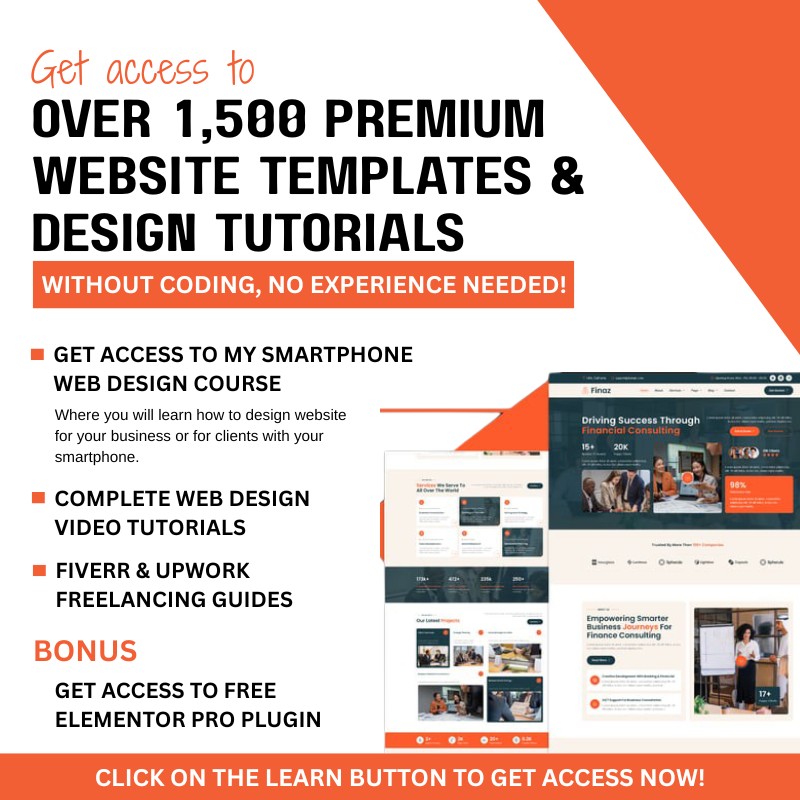 OVER 1,500 PREMIUM WEBSITE TEMPLATES KITS