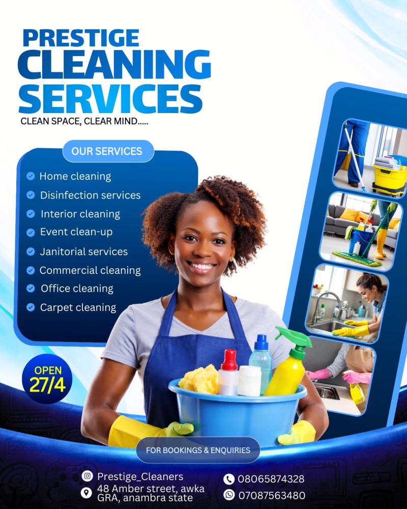 CLEANING SERVICES FLYER
